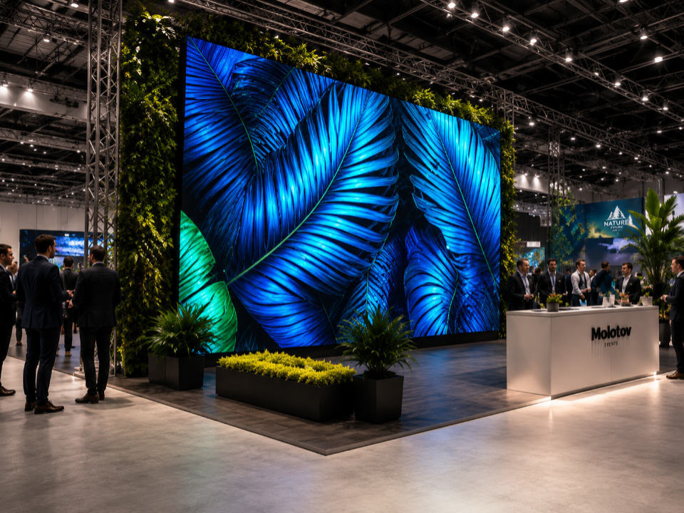 Mur LED géant haute définition