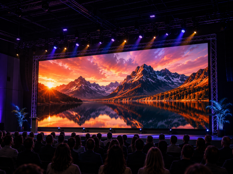 Mur LED géant haute définition