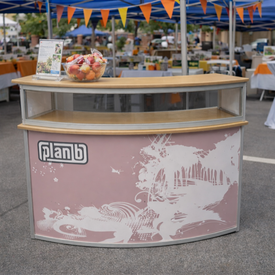 Comptoir d’accueil modulable