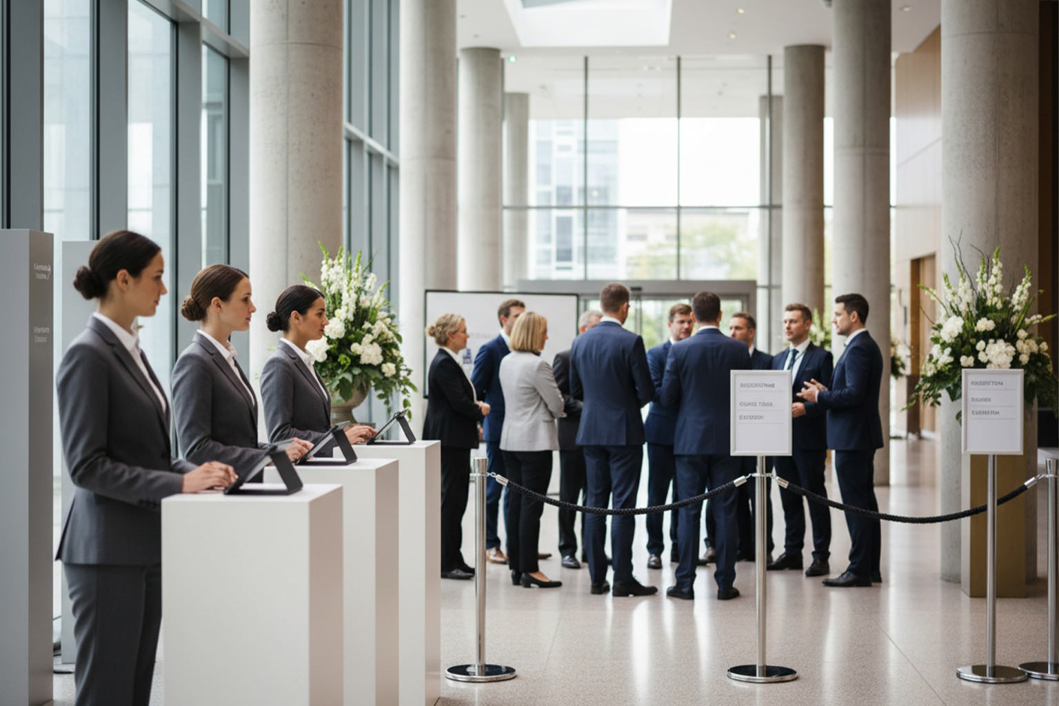 Inauguration - accueil & protocole