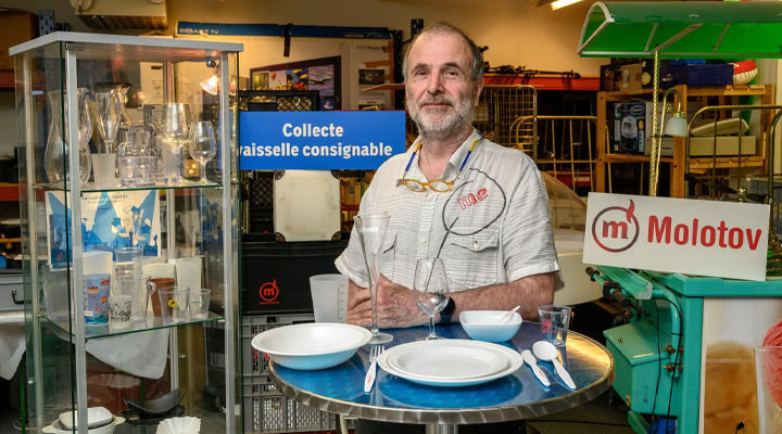 Le pionnier de la vaisselle consignée